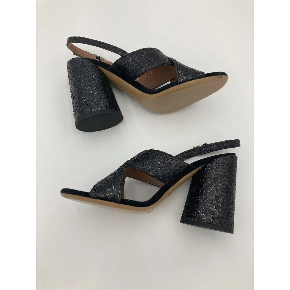 Emporio Armani Women's Ankle-Strap Heeled Sandal  Size 38 Medium EU (8 US) - Picture 7 of 12